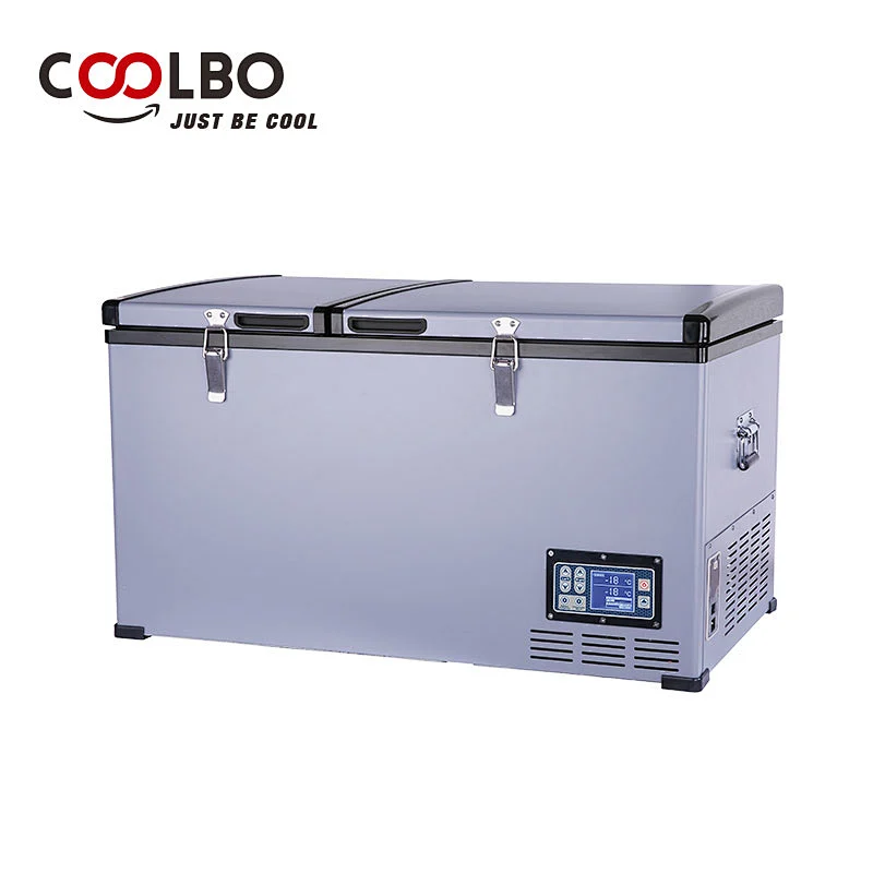 BCD100 dual zone fridge with cold rolled sheet material