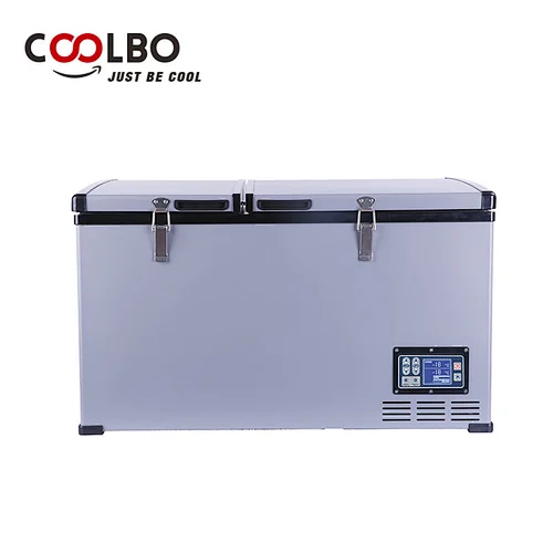 BCD125 dual zone fridge with cold rolled sheet material