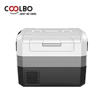 Fast cooling DC12/24V CFR55 car cooler fridge
