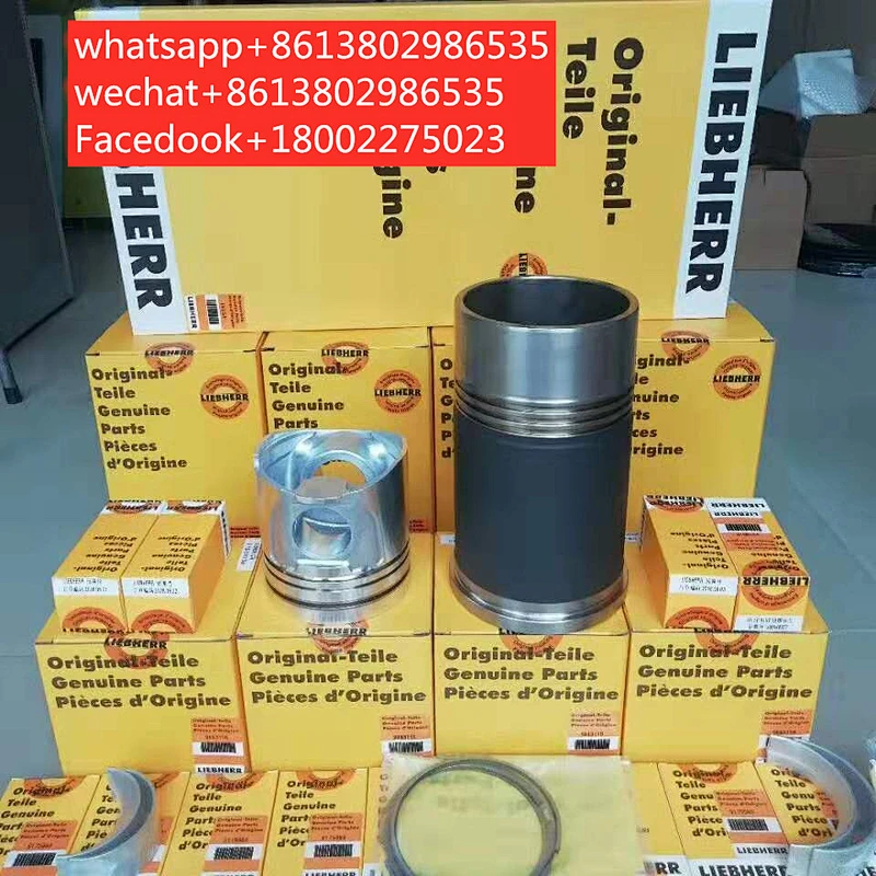 D924TI-E D926TI-E D924 D926 cylinder head gasket 9277662 R914 R924 R934 R944 Piston cylinder liner piston ring