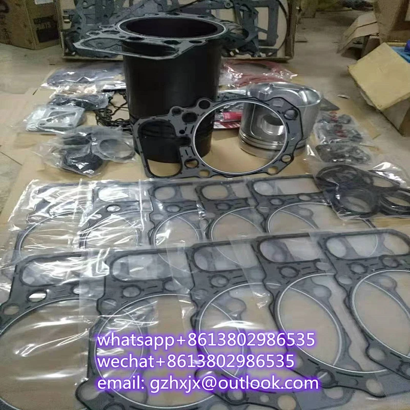 230B 230C 230D 230E Rebuild kits Piston Ring Cylinder Liner Overhaul kit Sleves CAT Engine Parts
