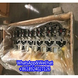 Cylinder Head 259D complete Set STIFF Spare Parts SW460B Valve Cover E180 Engine Head