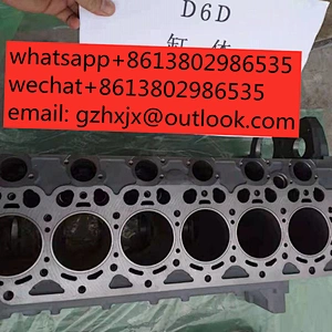D12D cylinder block TAD1642GE cylinder liner sleves