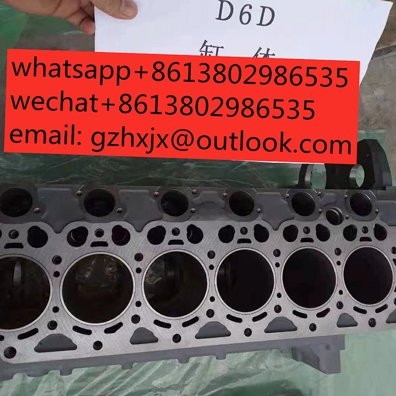 D12D cylinder block TAD1642GE cylinder liner sleves