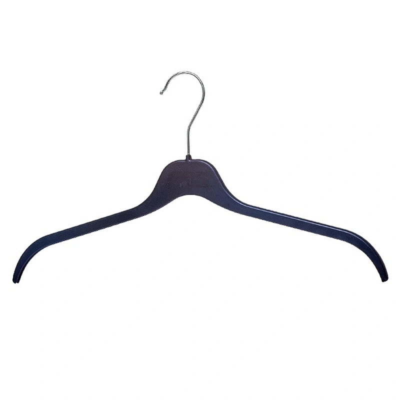 6017-39cm new Black Woman Suit Hanger with Metal Hook for Cloth (39cm)