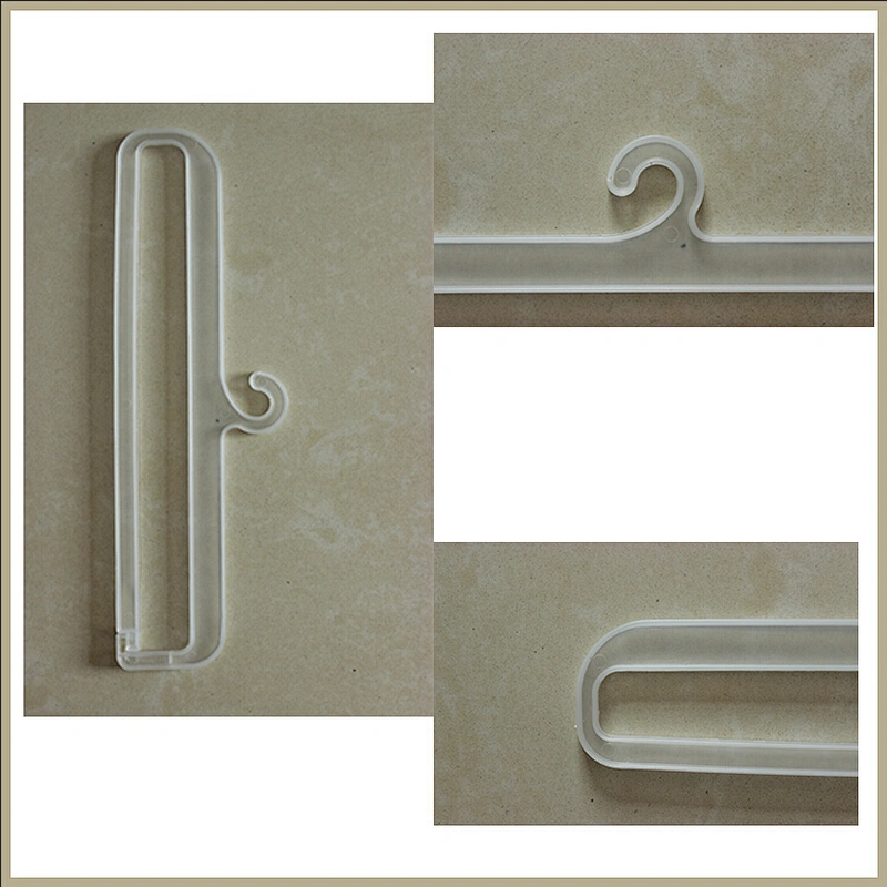 7011-23.4cm plastic hanger manufacturer clothes hanger weight plastic underwear hanger