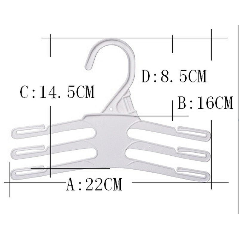 7026-1-22cm 2015 hot sale women underwear hangers plastic hanger for underwear