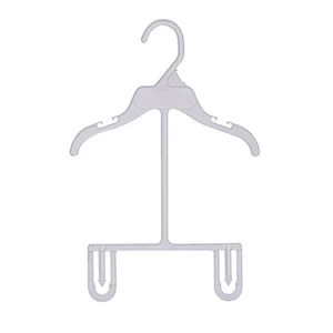 4905-24.5*21*29.5cm cheap clothes hanger plastic swimsuit hanger for garment pants