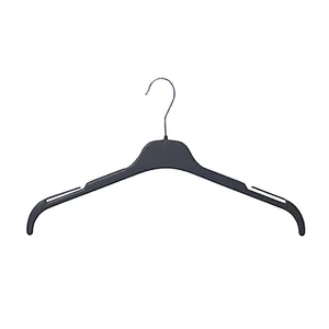 3416A-42cm  hot sale garment coat rack metal hook plastic clothes hanger