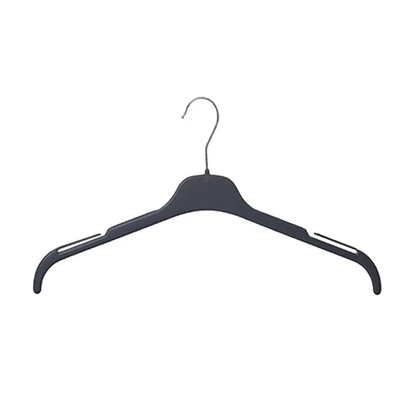 3416A-42cm  hot sale garment coat rack metal hook plastic clothes hanger