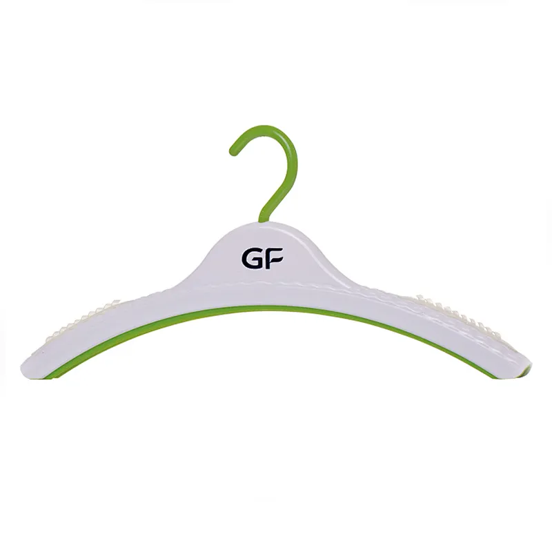 6022L-39cm Luxury Jacket Hanger with Plastic Hook for Jacket Shop