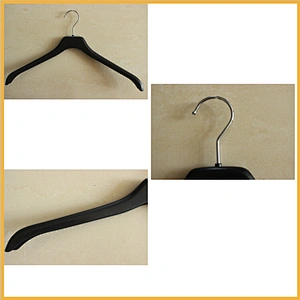 6604-44.5cm garment bag suit hanger fancy clothes hanger plastic hanger