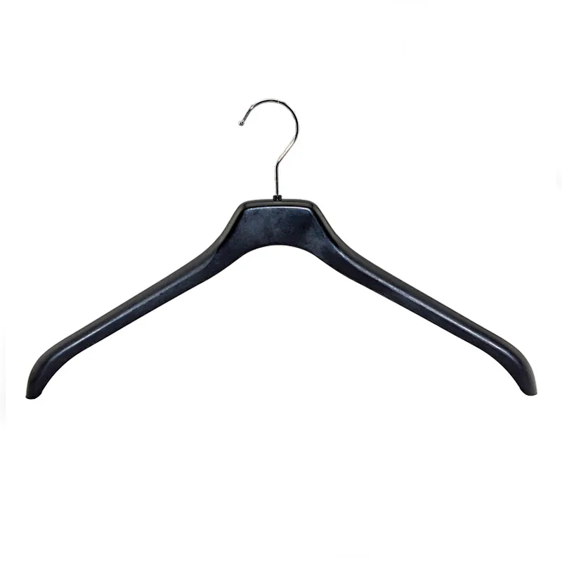 6604-44.5cm garment bag suit hanger fancy clothes hanger plastic hanger