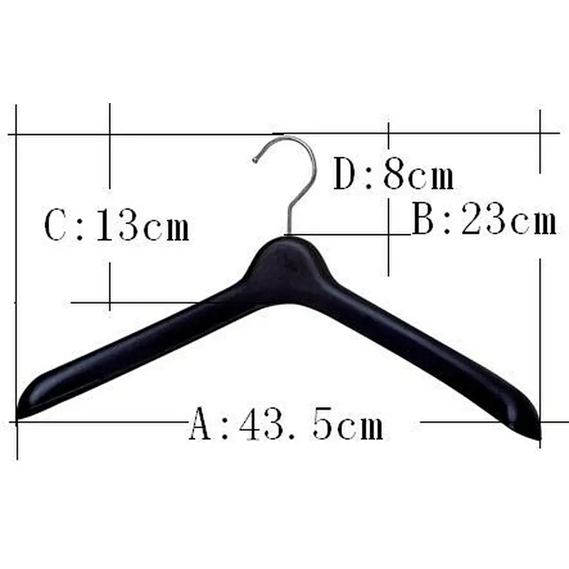 6610-43.5cm plastic hanger mold hanger size markers luxury hanger