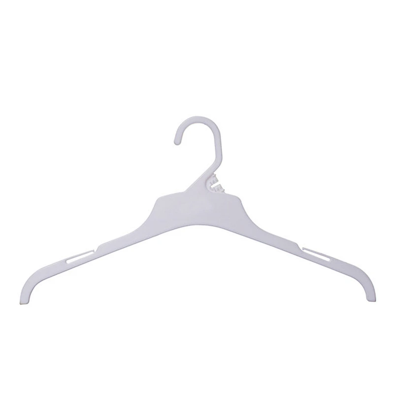 3149A-40.5cm plastic cloth hanger thin plastic hangers plastic belt hanger