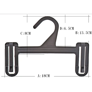 4026-18 clothes hanger patent short hanger plastic pants hanger