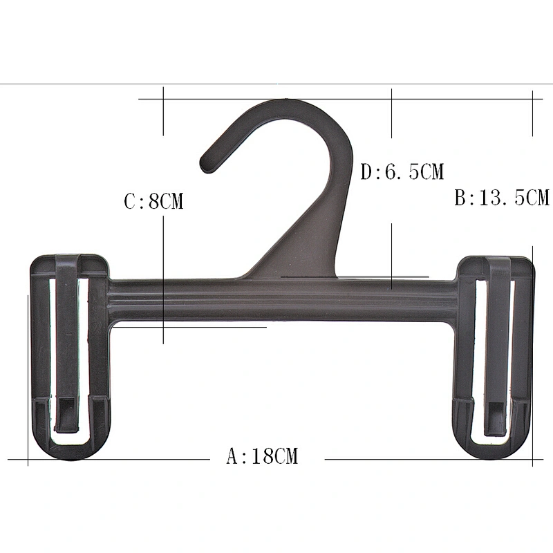 4026-18 clothes hanger patent short hanger plastic pants hanger