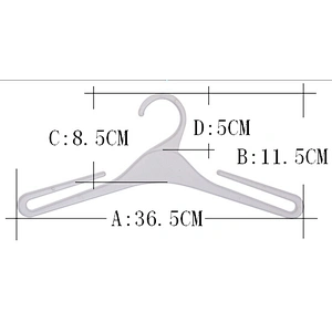 3117-27cm expandable hanger acrylic hanger dry cleaner wire hanger