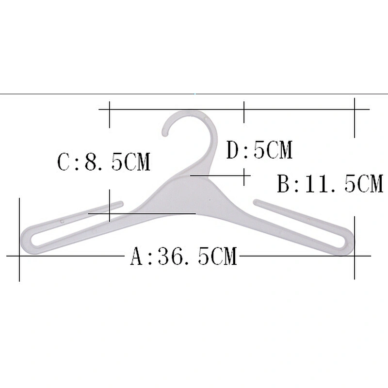 3117-27cm expandable hanger acrylic hanger dry cleaner wire hanger