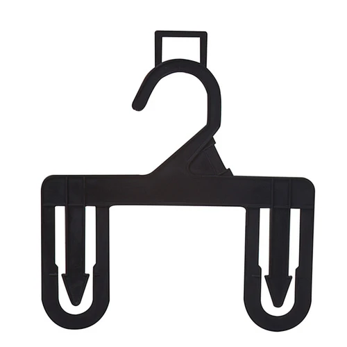 4021 kids Briefs hanger black short plastic hanger for wet clothes pants
