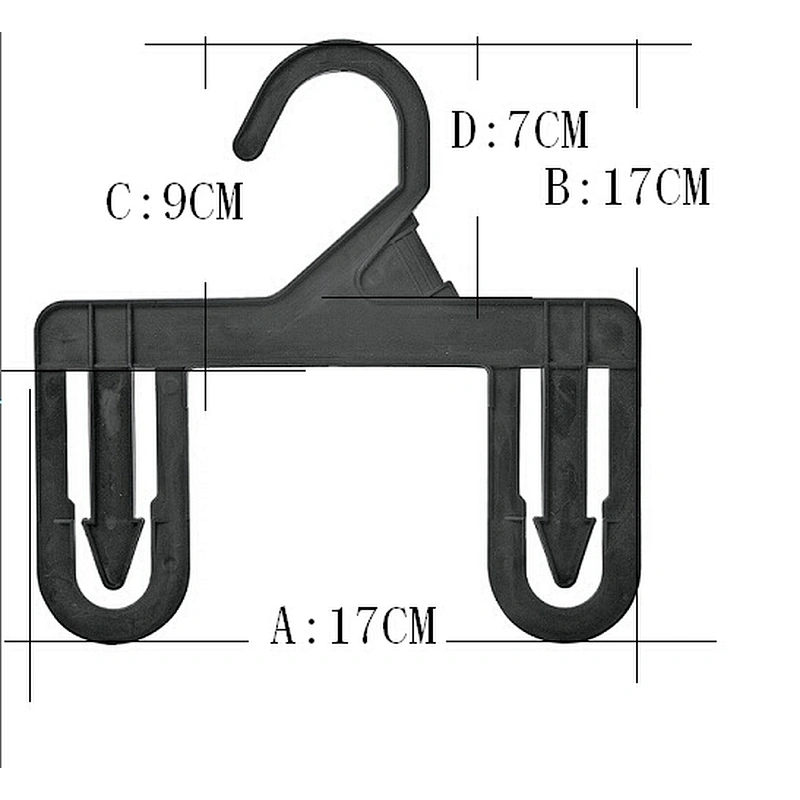 4022 new products small pants hanger plastic hanger for pants clothes