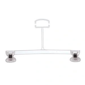 4808-30*17cm china supplier product plastic clothes hanger clips plastic hanger for pants