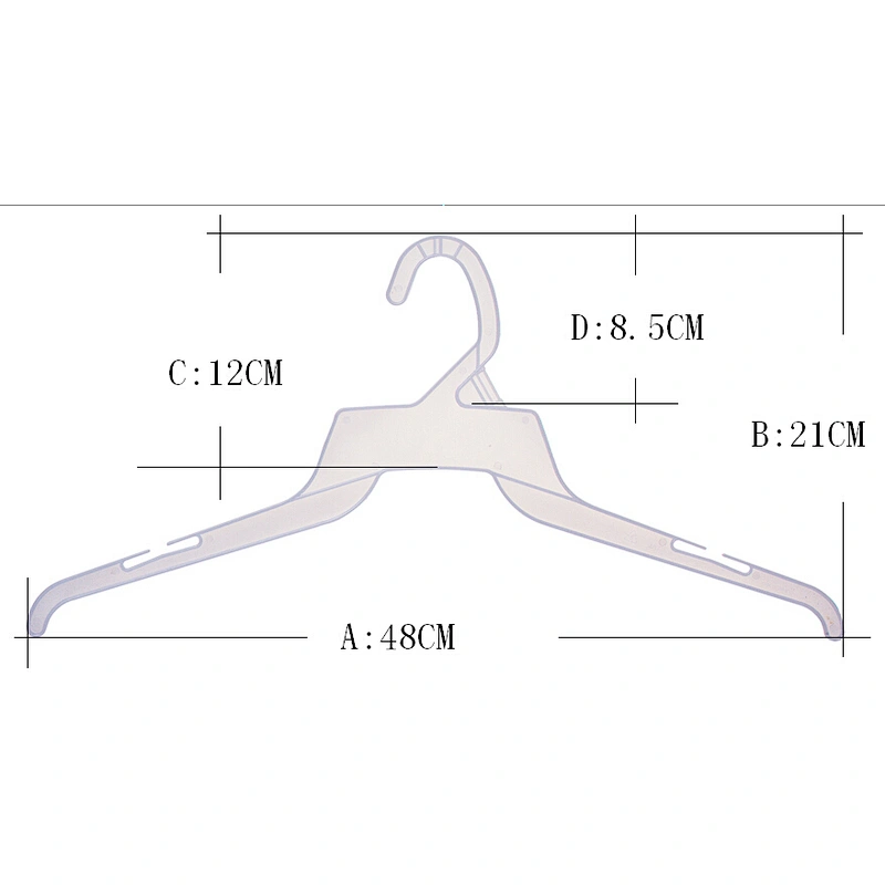 3128-48cm cheap clothes hanger hanger for garment the hanger clothing brand