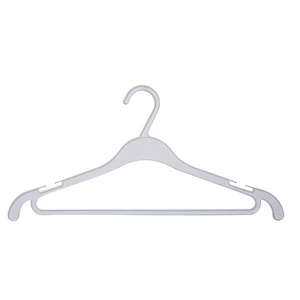 3958-45cm travel clothes hanger with plastic hook