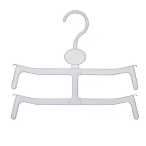 3855-25cm New Plastic Cloth Hanger with Plastic Hook for Display (24cm)