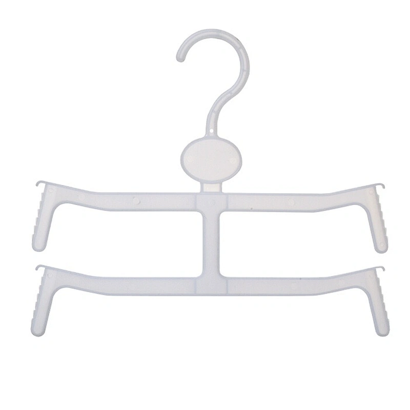 3855-25cm New Plastic Cloth Hanger with Plastic Hook for Display (24cm)