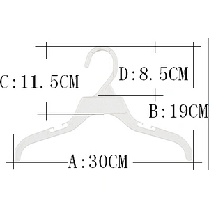 3121A-5-30cm coat hanger stand cheap clothes hanger plastic clothes hangers