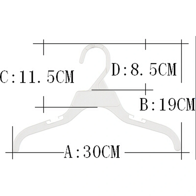 3121A-5-30cm coat hanger stand cheap clothes hanger plastic clothes hangers