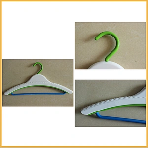 6022LH-39cm luxury hanger clothing hanger plastic cloth hanger