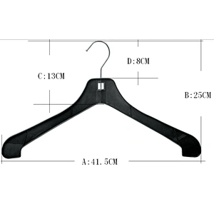 3402-43 iron clothes hanger plastic cloth hanger matel hook hanger