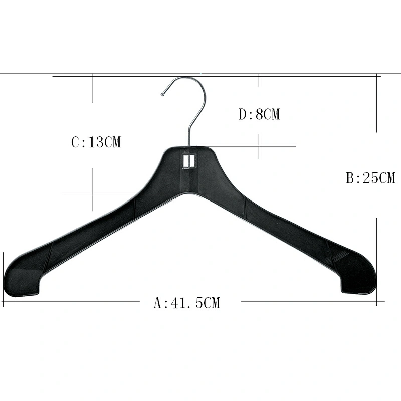 3402-43 iron clothes hanger plastic cloth hanger matel hook hanger