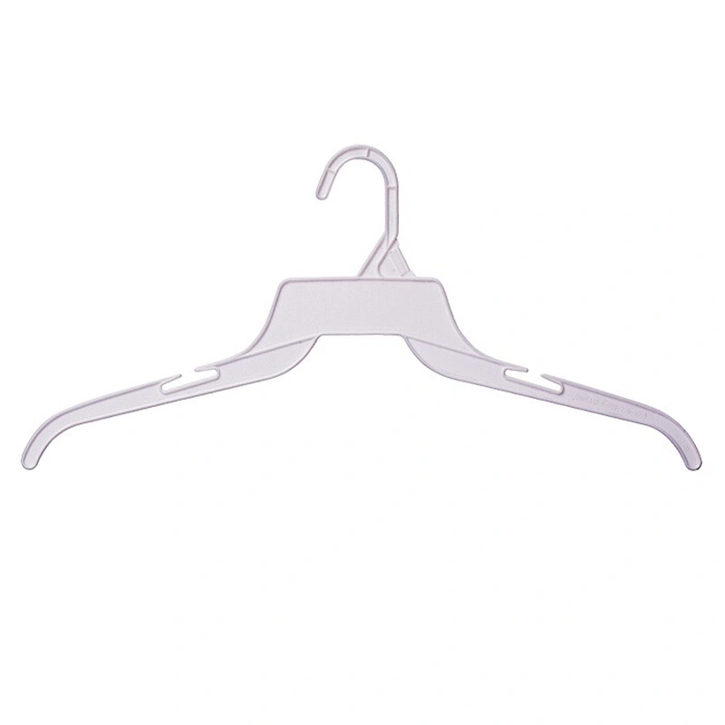 3144-40.5cm plastic wall hanger hook clothes hanger rack flocking hanger