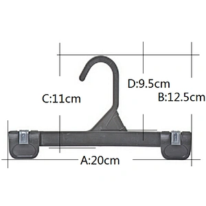 4353-20cm cheap clothes hanger clothes hanger packaging hanger for garment