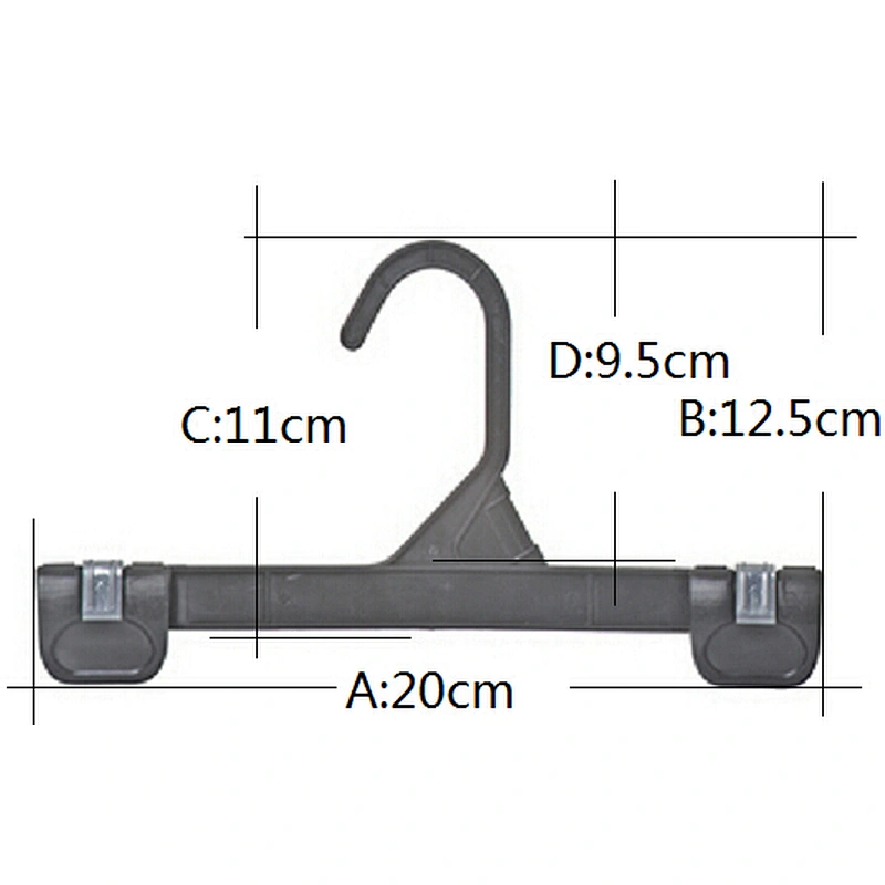 4353-20cm cheap clothes hanger clothes hanger packaging hanger for garment