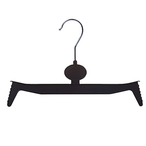 4151-26cm black yaohui hanger plastic no-clip hanger plastic pant hanger