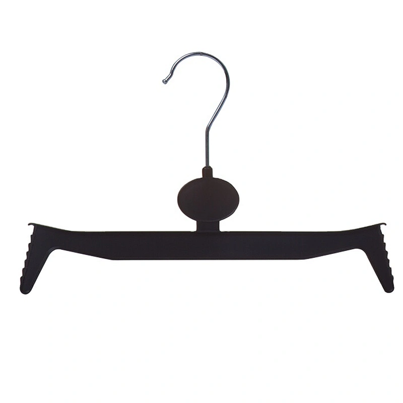 4151-26cm black yaohui hanger plastic no-clip hanger plastic pant hanger
