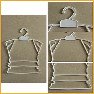 5001-24.5*21.7*30.5cm combination hanger plastic cloth hanger used in market