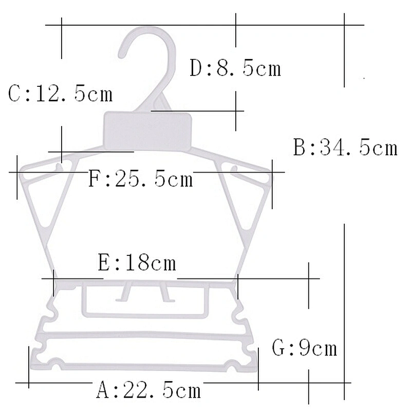 5002-1-25.4*22.5*34cm meat hanger 484 hanger combination hanger