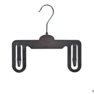 4101-21.5  new style plastic pants hanger with metal hook clothes hanger