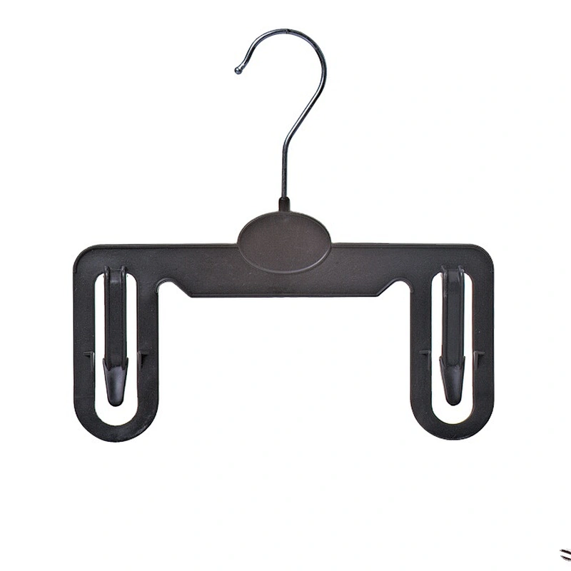 4101-21.5  new style plastic pants hanger with metal hook clothes hanger