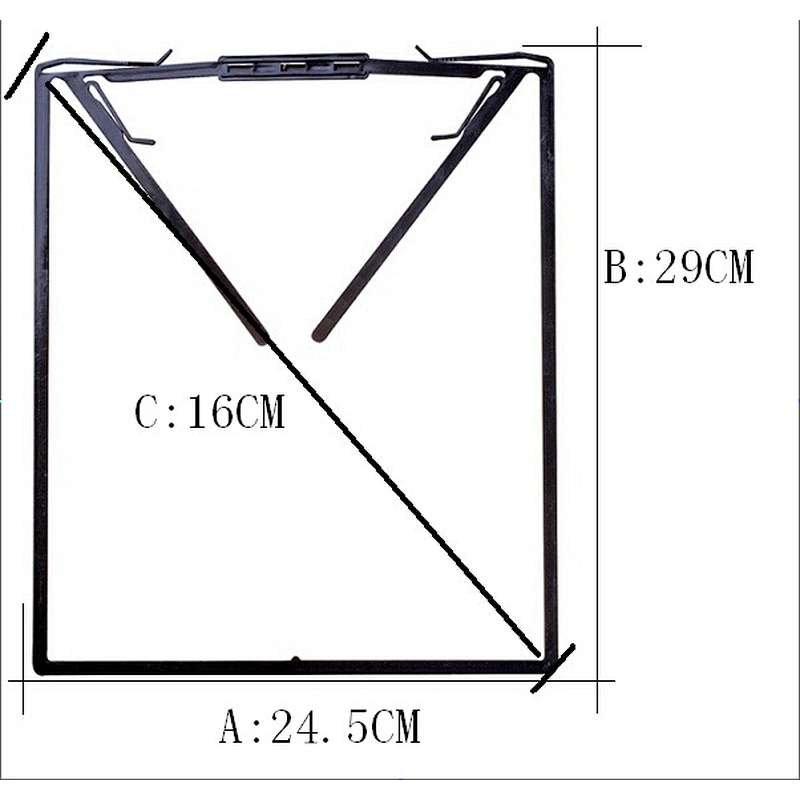 5008 24.5x29.5 packing for shirt sale thin plastic clothes frame hanger