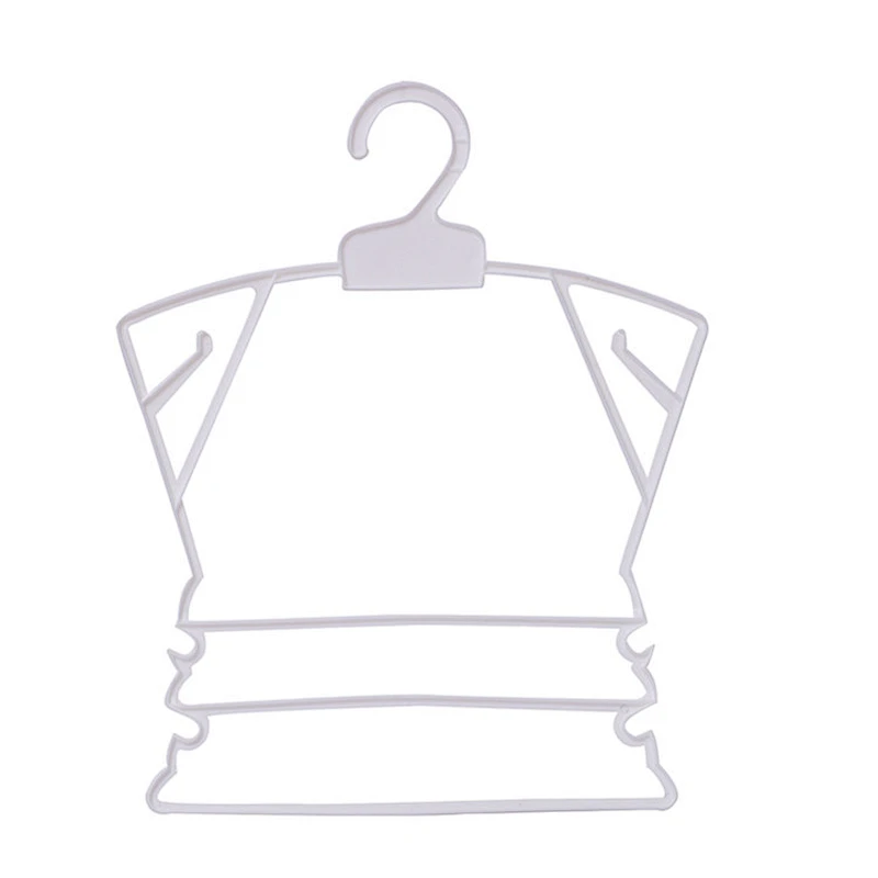 5001-24.5*21.7*30.5cm combination hanger plastic cloth hanger used in market