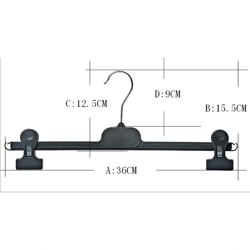 4508A-30.5cm plastic hanger manufacturer clothing hanger