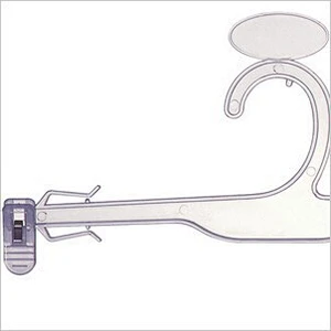 7020-24.5cm clothes clip underwear hanger plastic hanger