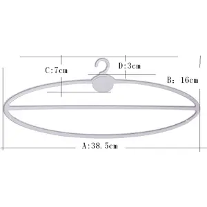 3960-39cm new product scarf hanger plasttic long light hanger