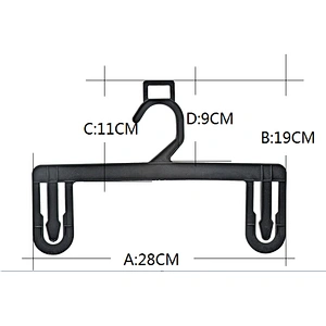 4024B-28 plastic pants hanger kids plastic pants hangers